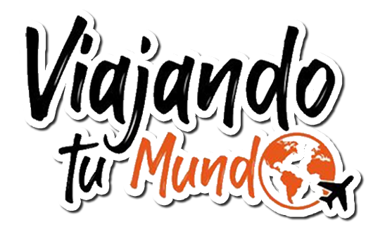Logotipo Viajando tu mundo by Rina Terán